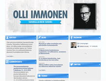 Tablet Screenshot of olliimmonen.net